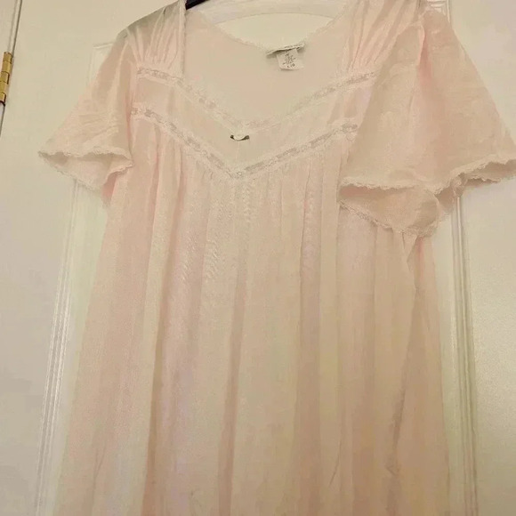 Vintage  pale pink french maid size large nightie - Picture 4 of 8